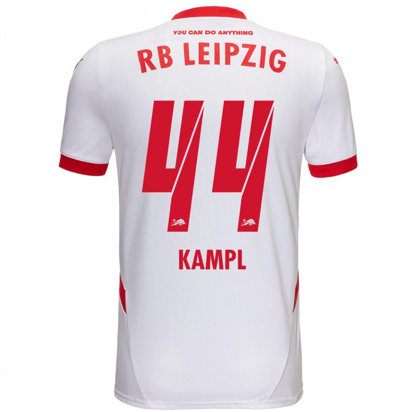Danxen Dámské Kevin Kampl #44 Bílá Červená Domů Hráčské Dresy 2024/25 Dres