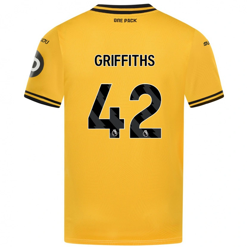 Danxen Dámské Harvey Griffiths #42 Žluť Domů Hráčské Dresy 2024/25 Dres