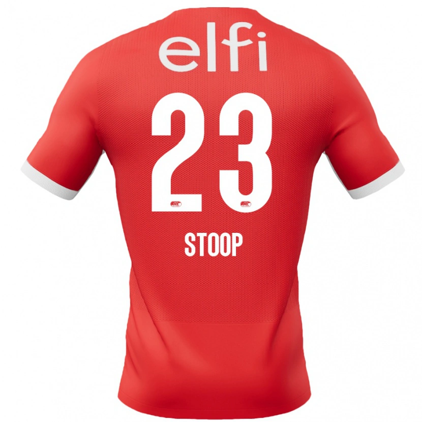 Danxen Dámské Maudy Stoop #23 Červená Bílá Domů Hráčské Dresy 2024/25 Dres