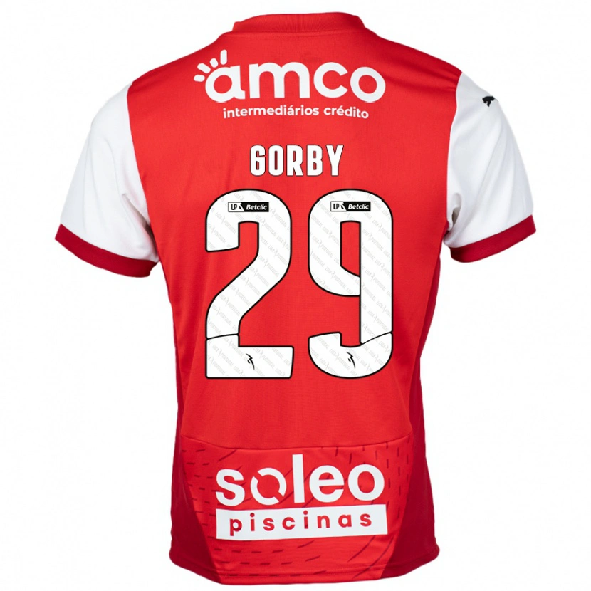 Danxen Dámské Gorby #29 Červená Bílá Domů Hráčské Dresy 2024/25 Dres