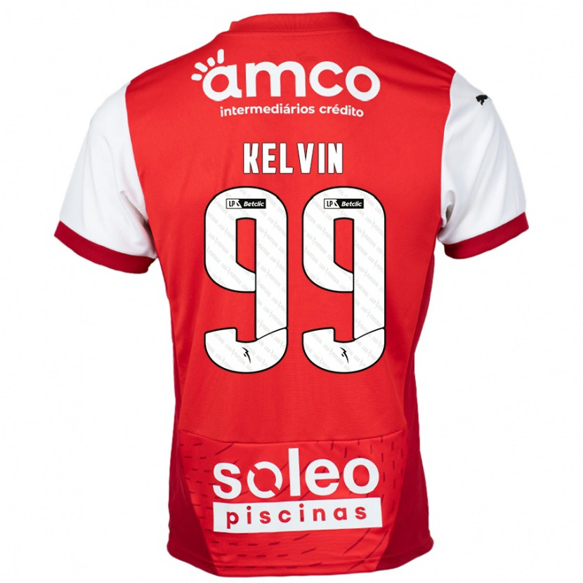 Danxen Dámské Kauan Kelvin #99 Červená Bílá Domů Hráčské Dresy 2024/25 Dres