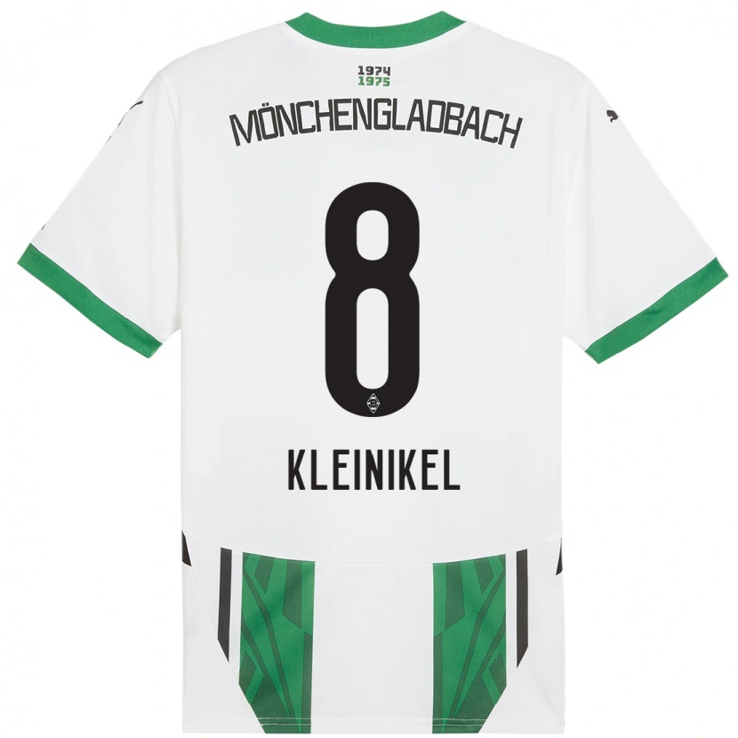 Danxen Dámské Nadja Kleinikel #8 Bílá Zelená Domů Hráčské Dresy 2024/25 Dres