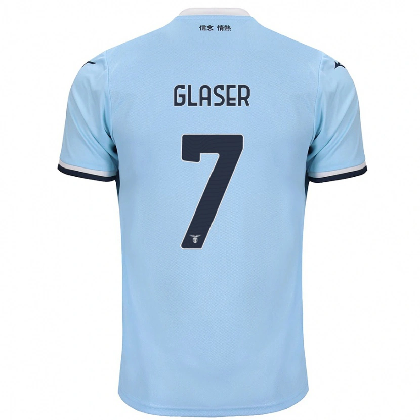 Danxen Dámské Julia Glaser #7 Modrý Domů Hráčské Dresy 2024/25 Dres