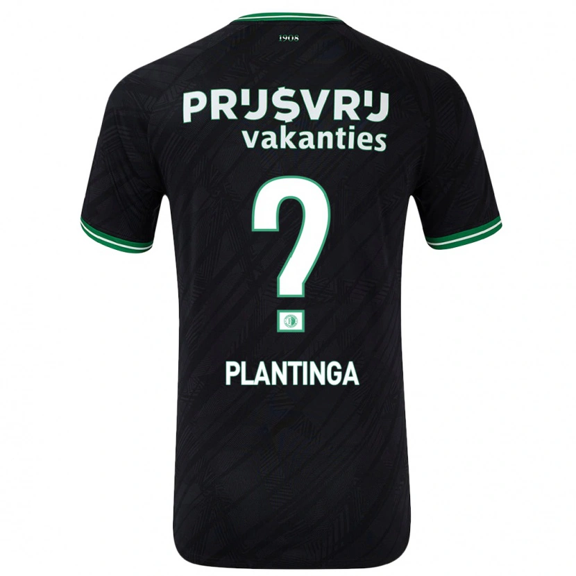 Danxen Dámské Boaz Plantinga #0 Černo Zelená Daleko Hráčské Dresy 2024/25 Dres