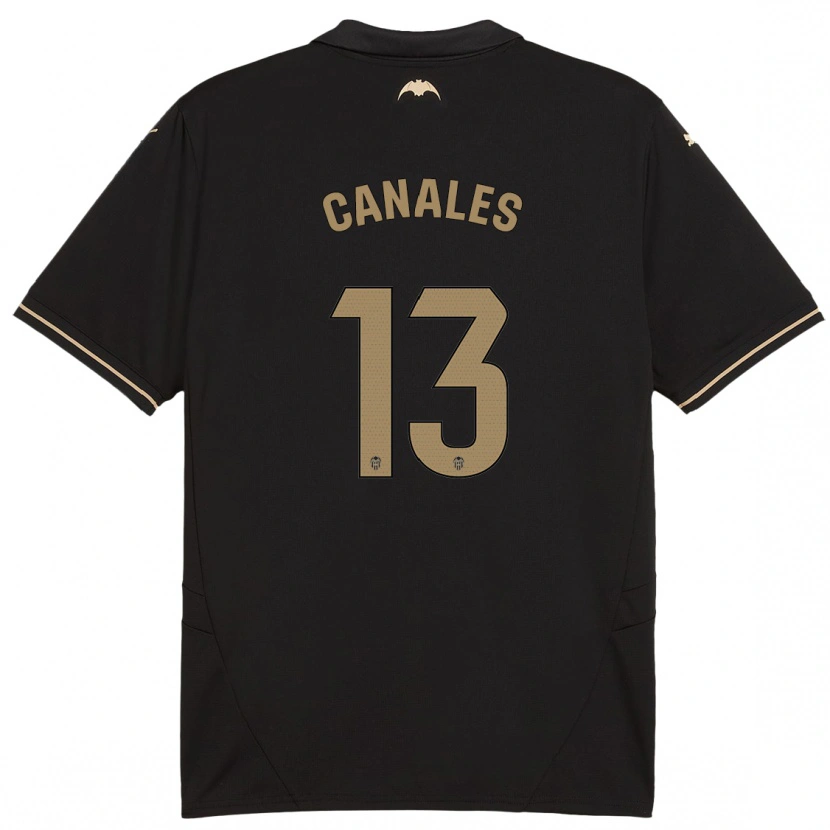 Danxen Dámské Antonia Canales #13 Černý Daleko Hráčské Dresy 2024/25 Dres