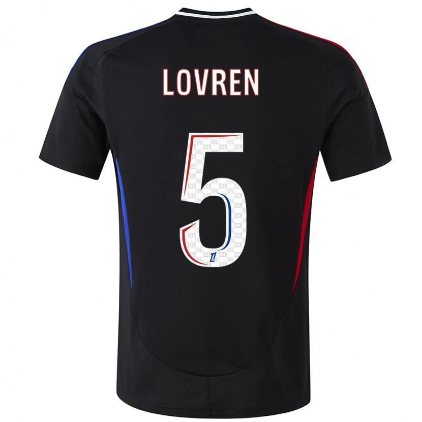 Danxen Dámské Dejan Lovren #5 Černý Daleko Hráčské Dresy 2024/25 Dres