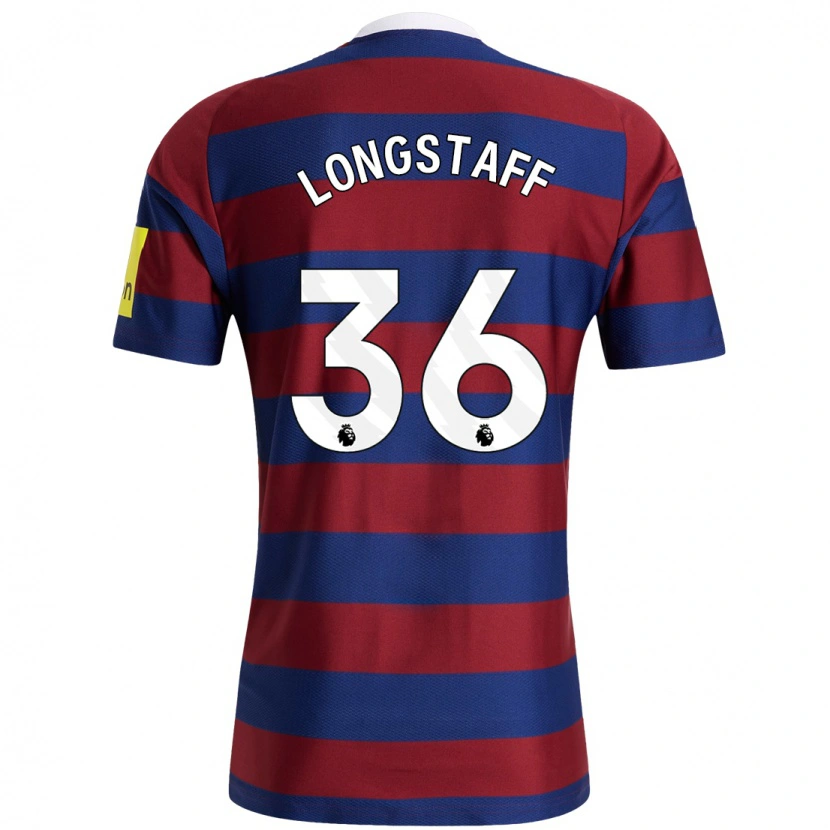 Danxen Dámské Sean Longstaff #36 Vínová Tmavě Modrá Daleko Hráčské Dresy 2024/25 Dres