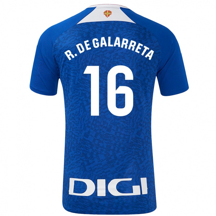 Danxen Dámské Iñigo Ruiz De Galarreta #16 Královská Modř Daleko Hráčské Dresy 2024/25 Dres