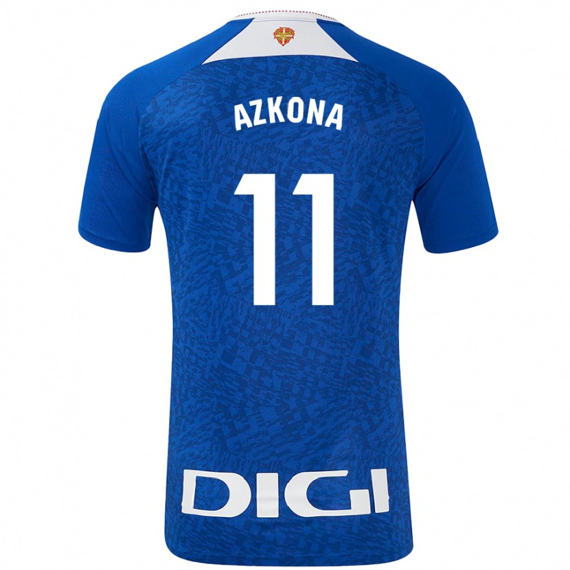Danxen Dámské Ane Azkona #11 Královská Modř Daleko Hráčské Dresy 2024/25 Dres
