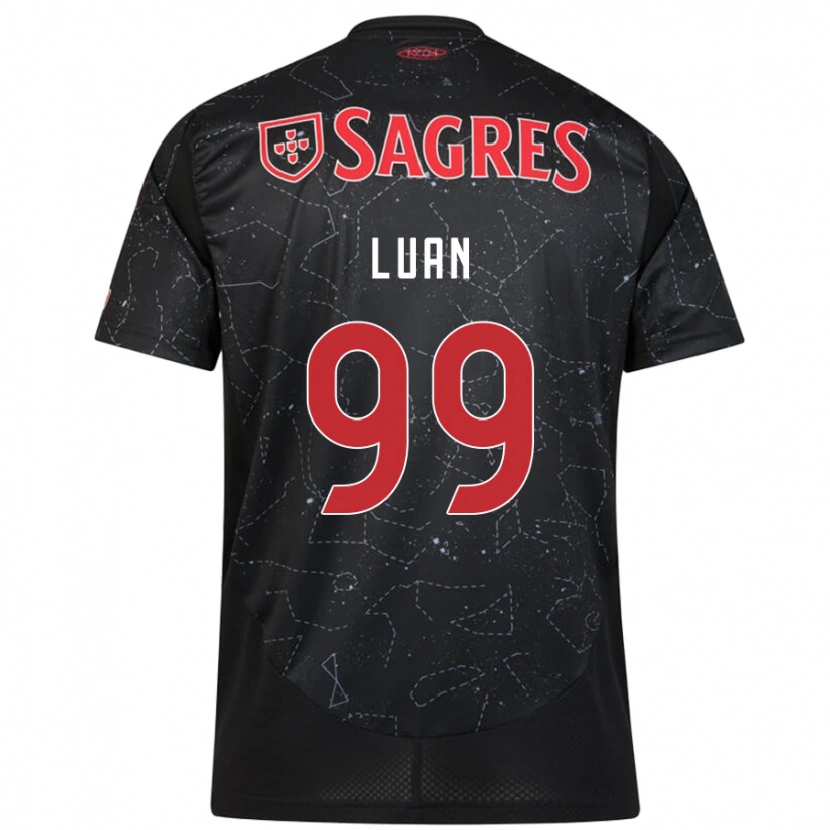Danxen Dámské Luan #99 Černá Červená Daleko Hráčské Dresy 2024/25 Dres