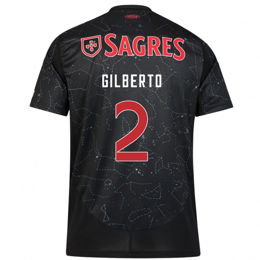 Danxen Dámské Gilberto #2 Černá Červená Daleko Hráčské Dresy 2024/25 Dres