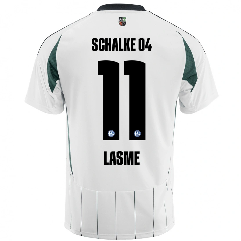 Danxen Dámské Bryan Lasme #11 Bílá Zelená Daleko Hráčské Dresy 2024/25 Dres