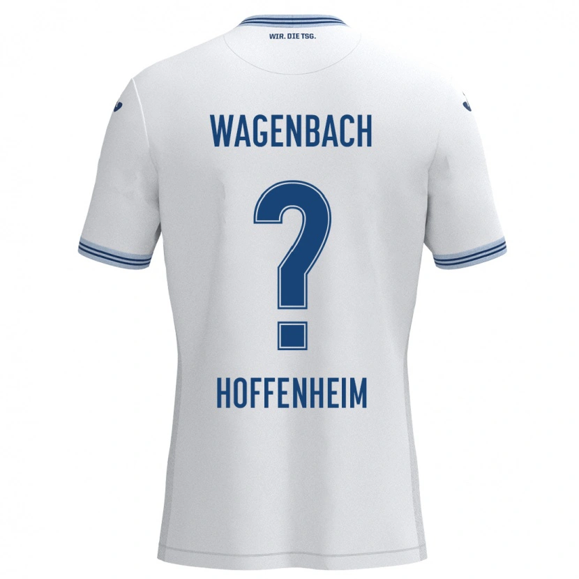 Danxen Dámské Lion Wagenbach #0 Bílá Modrá Daleko Hráčské Dresy 2024/25 Dres