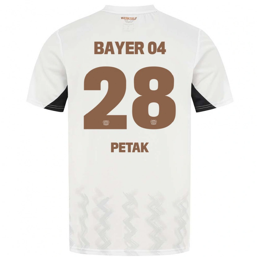 Danxen Dámské Raoul Petak #28 Bílá Černá Daleko Hráčské Dresy 2024/25 Dres