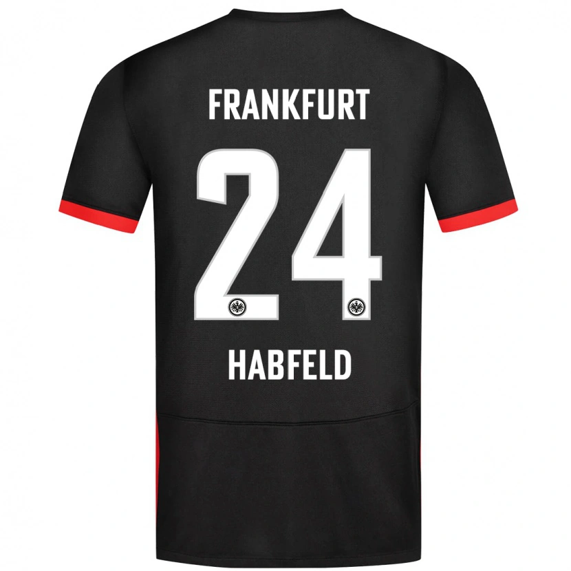 Danxen Dámské Josef Haßfeld #24 Černý Daleko Hráčské Dresy 2024/25 Dres