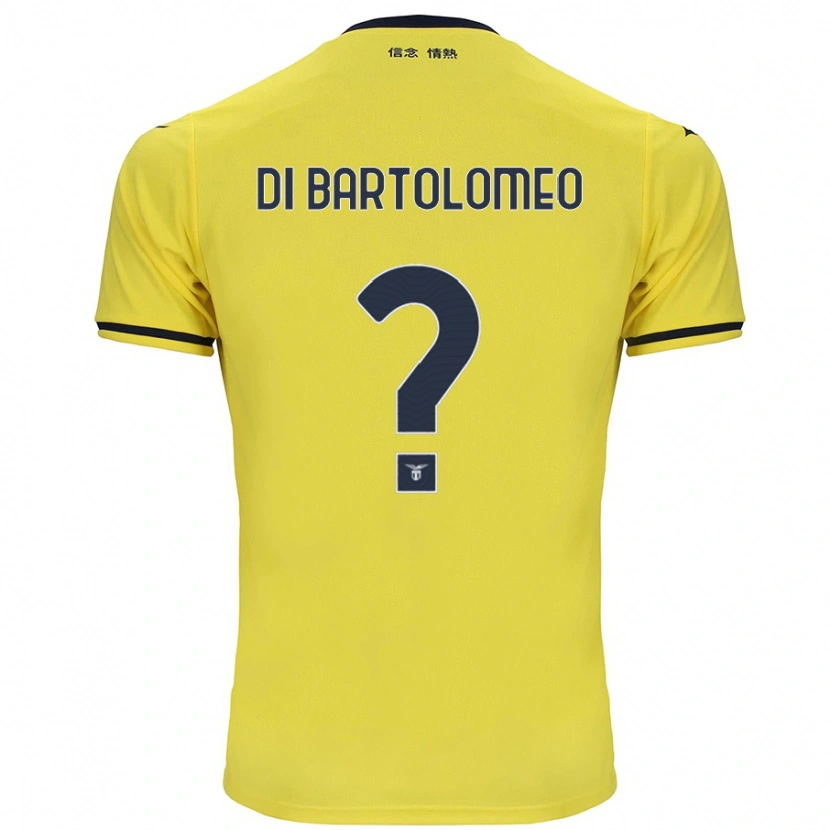Danxen Dámské Damiano Di Bartolomeo #0 Žluť Daleko Hráčské Dresy 2024/25 Dres