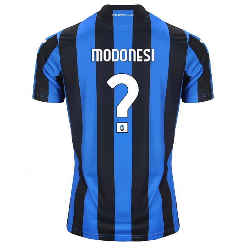 Danxen Dětské Giorgio Modonesi #0 Modrá Černá Domů Hráčské Dresy 2024/25 Dres