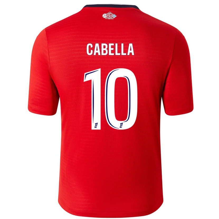 Danxen Dětské Rémy Cabella #10 Červená Bílá Domů Hráčské Dresy 2024/25 Dres