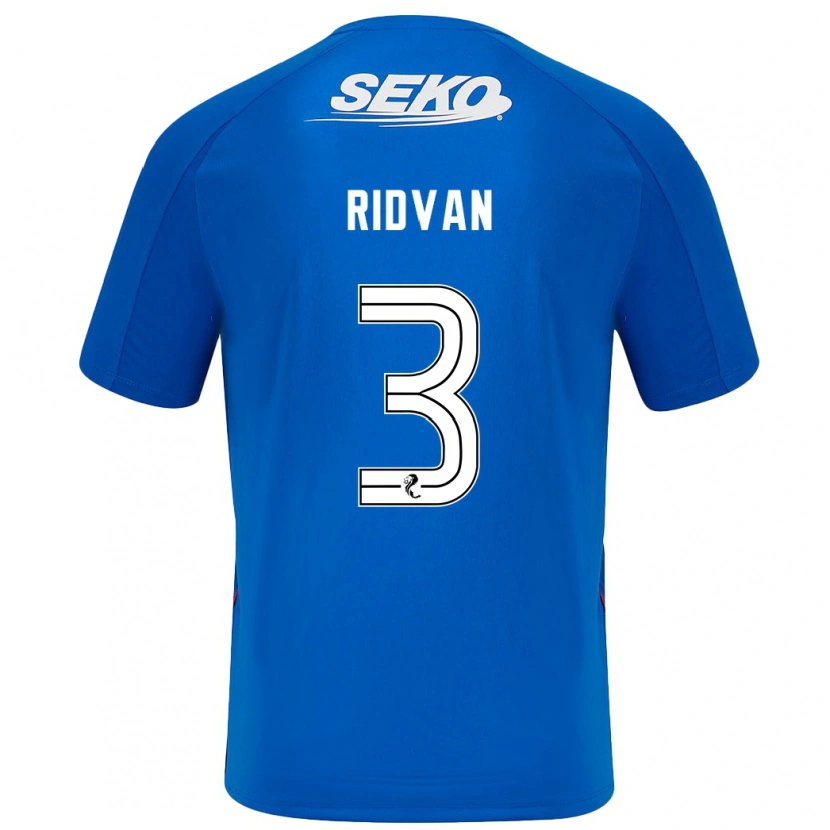 Danxen Dětské Rıdvan Yılmaz #3 Tmavě Modrá Domů Hráčské Dresy 2024/25 Dres