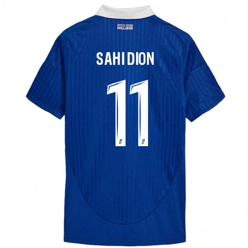 Danxen Dětské Moïse Sahi Dion #11 Modrá Bílá Domů Hráčské Dresy 2024/25 Dres