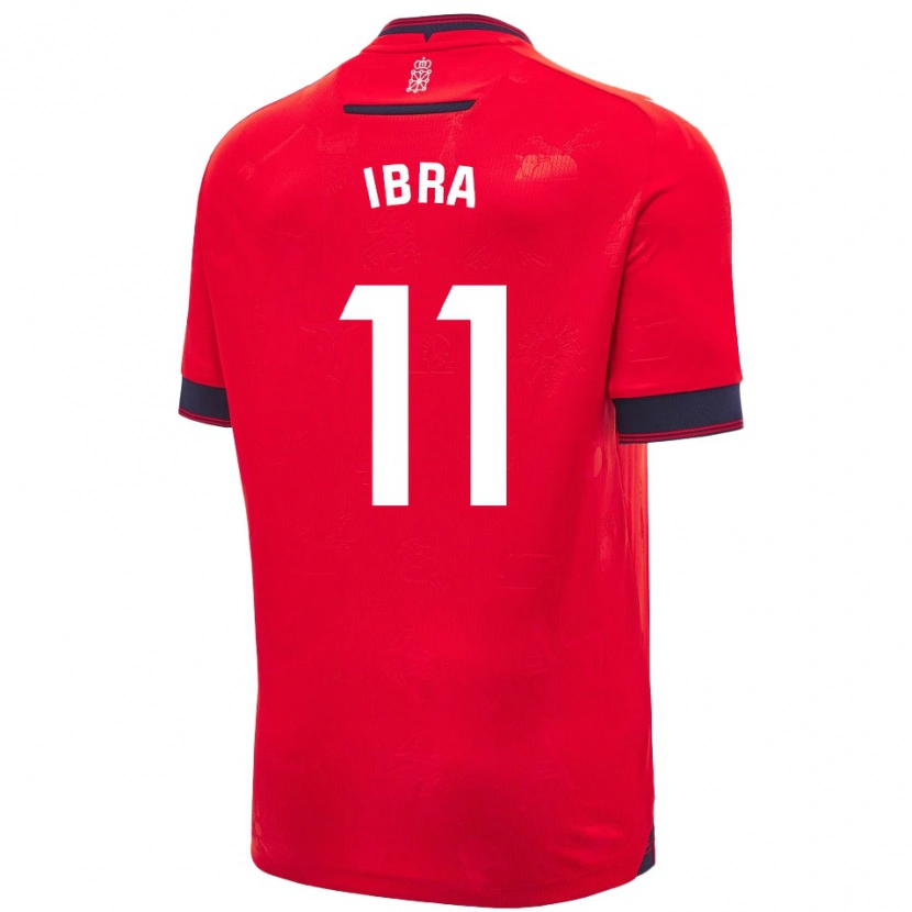 Danxen Dětské María González Pont #11 Červená Bílá Domů Hráčské Dresy 2024/25 Dres
