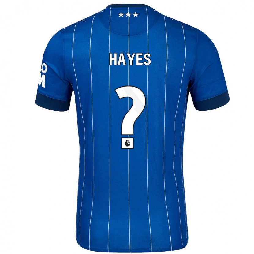 Danxen Dětské Nick Hayes #0 Námořnická Modř Domů Hráčské Dresy 2024/25 Dres