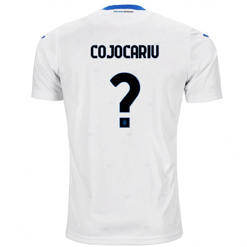 Danxen Dětské Raul Cojocariu #0 Bílý Daleko Hráčské Dresy 2024/25 Dres