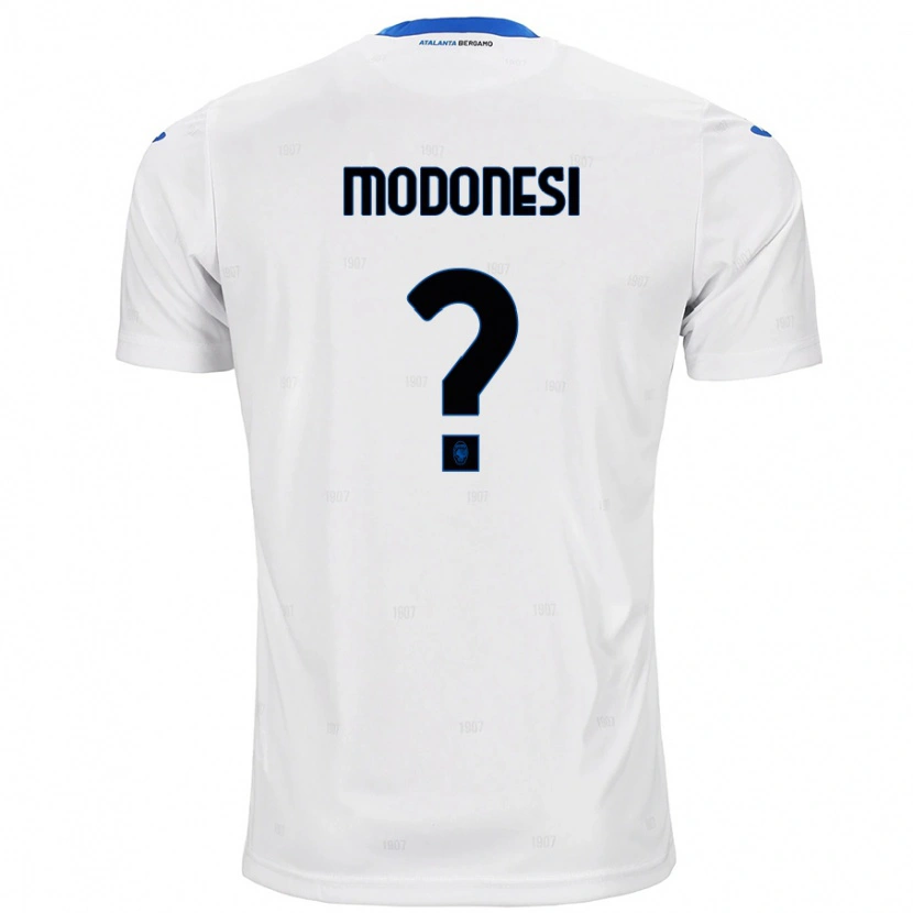 Danxen Dětské Giorgio Modonesi #0 Bílý Daleko Hráčské Dresy 2024/25 Dres