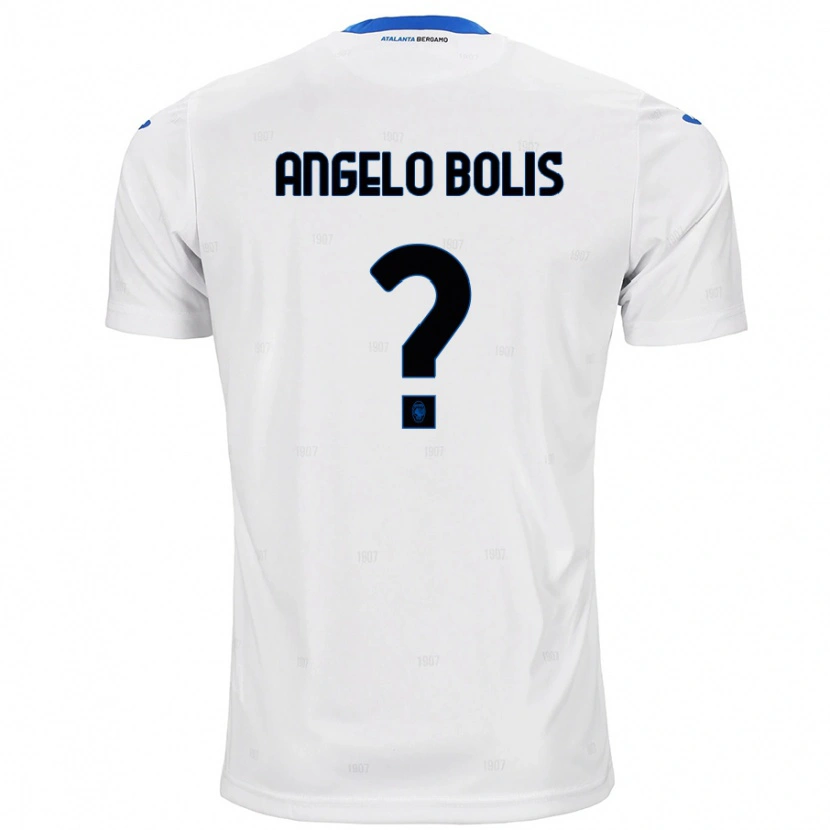 Danxen Dětské Tommaso Angelo Bolis #0 Bílý Daleko Hráčské Dresy 2024/25 Dres