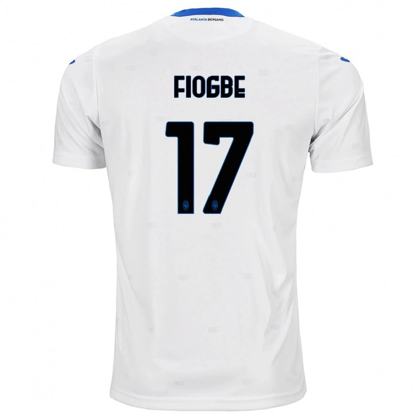 Danxen Dětské Candas Fiogbe #17 Bílý Daleko Hráčské Dresy 2024/25 Dres