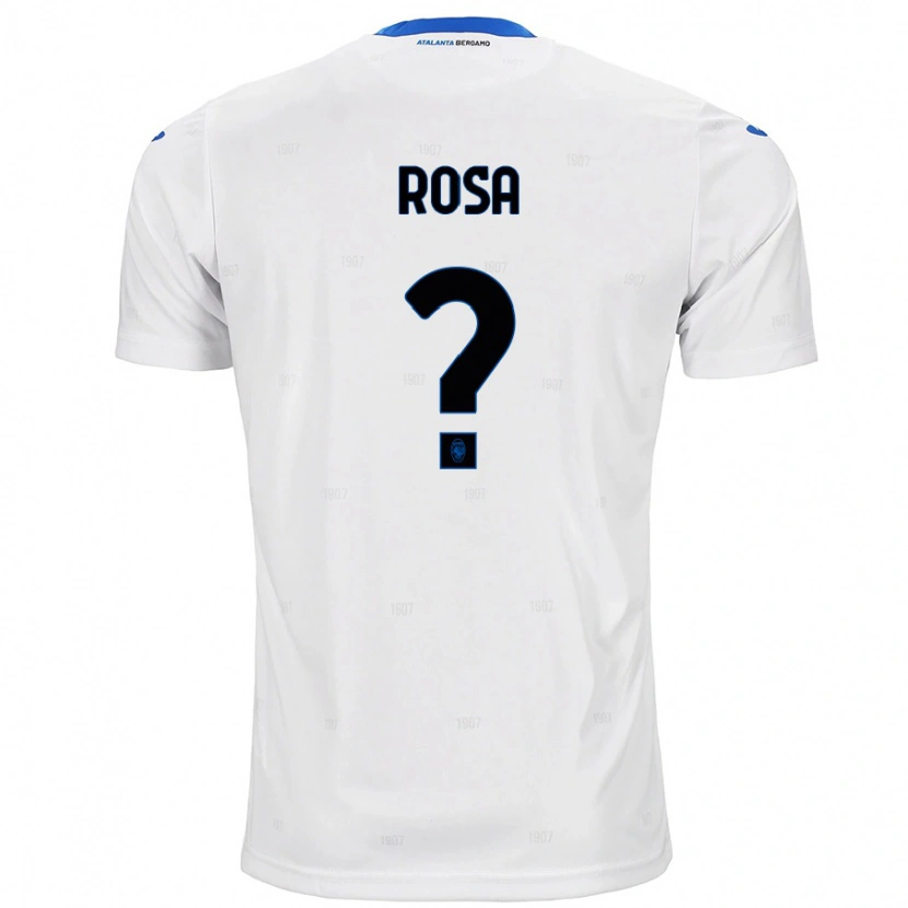 Danxen Dětské Alessio Rosa #0 Bílý Daleko Hráčské Dresy 2024/25 Dres