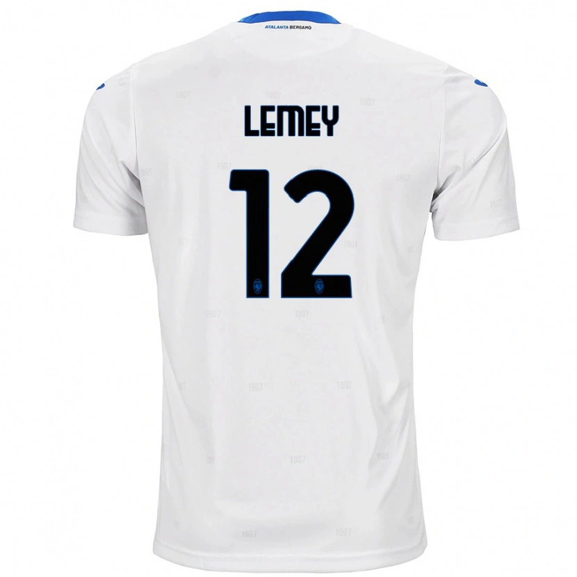 Danxen Dětské Diede Lemey #12 Bílý Daleko Hráčské Dresy 2024/25 Dres