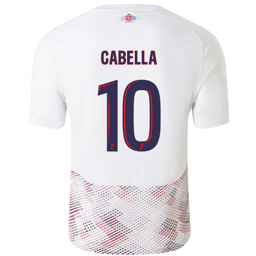 Danxen Dětské Rémy Cabella #10 Bílá Královská Modrá Daleko Hráčské Dresy 2024/25 Dres