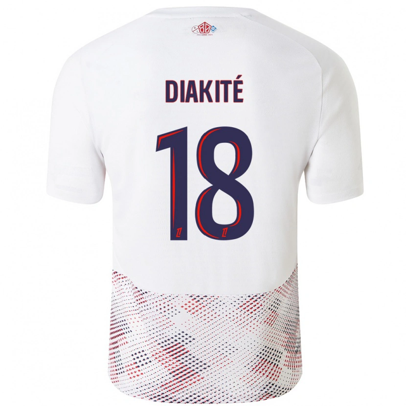 Danxen Dětské Bafodé Diakité #18 Bílá Královská Modrá Daleko Hráčské Dresy 2024/25 Dres