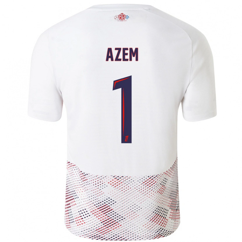 Danxen Dětské Floriane Azem #1 Bílá Královská Modrá Daleko Hráčské Dresy 2024/25 Dres
