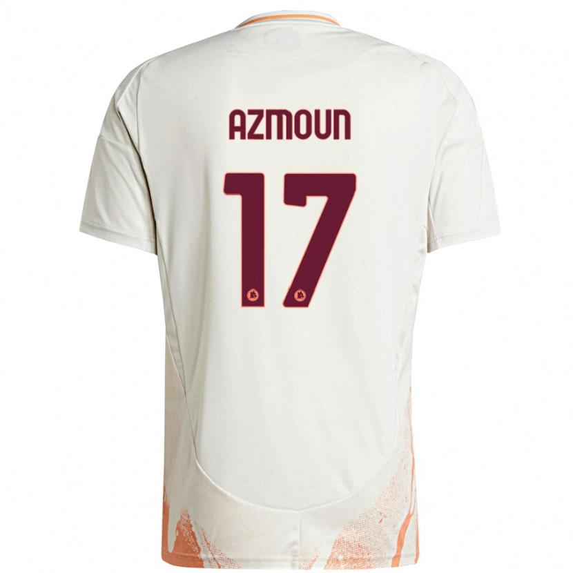 Danxen Dětské Sardar Azmoun #17 Krémová Bílá Oranžová Daleko Hráčské Dresy 2024/25 Dres