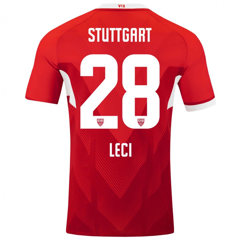 Danxen Dětské Besarta Leci #28 Červená Bílá Daleko Hráčské Dresy 2024/25 Dres