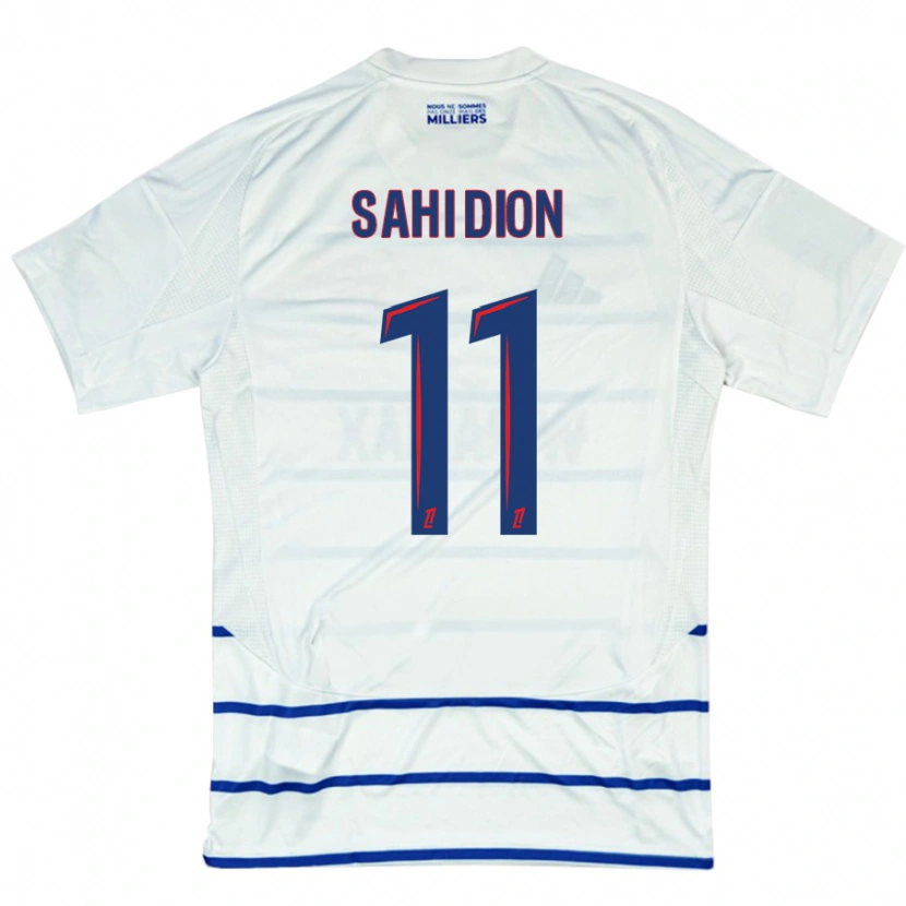 Danxen Dětské Moïse Sahi Dion #11 Bílá Modrá Daleko Hráčské Dresy 2024/25 Dres