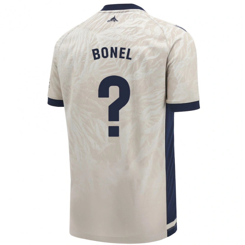 Danxen Dětské Aimar Bonel #0 Světle Šedá Daleko Hráčské Dresy 2024/25 Dres