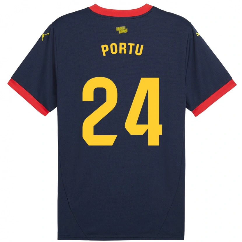Danxen Dětské Portu #24 Tmavě Červená Daleko Hráčské Dresy 2024/25 Dres
