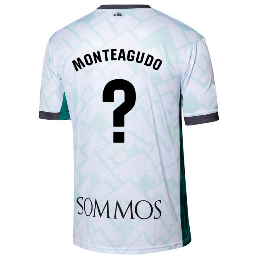 Danxen Dětské Miguel Monteagudo #0 Bílá Zelená Daleko Hráčské Dresy 2024/25 Dres