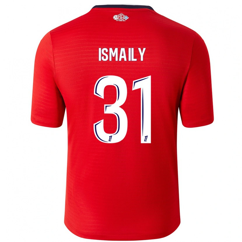 Danxen Pánské Ismaily #31 Červená Bílá Domů Hráčské Dresy 2024/25 Dres
