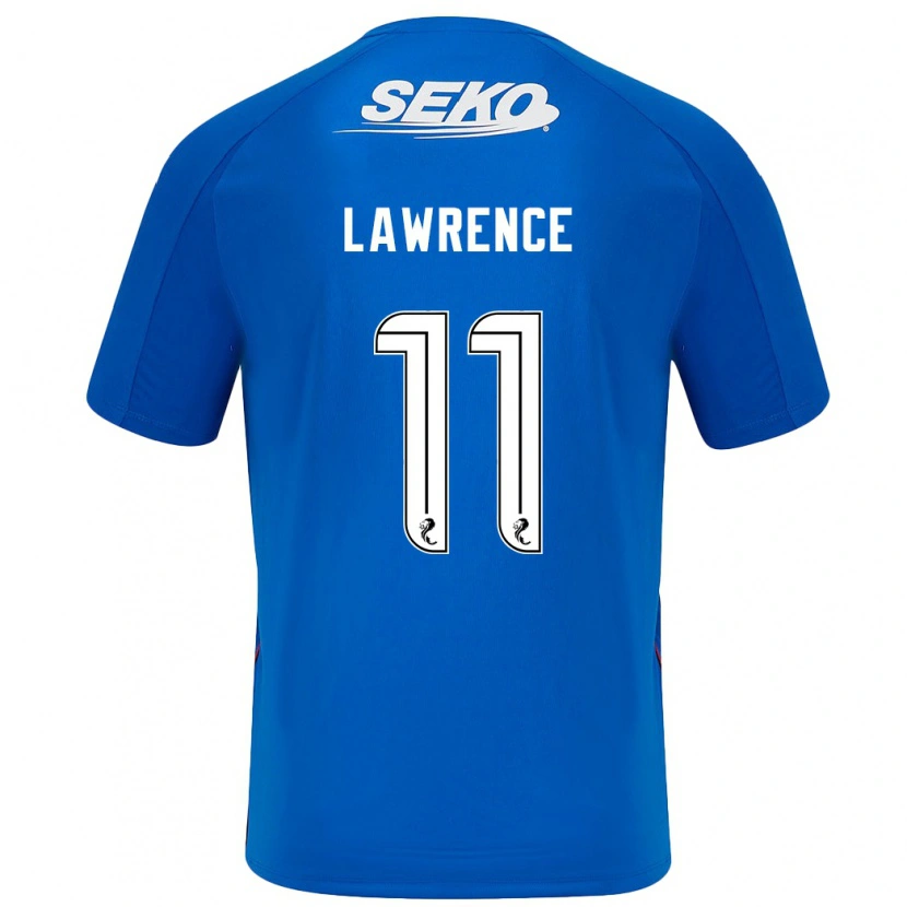 Danxen Pánské Tom Lawrence #11 Tmavě Modrá Domů Hráčské Dresy 2024/25 Dres