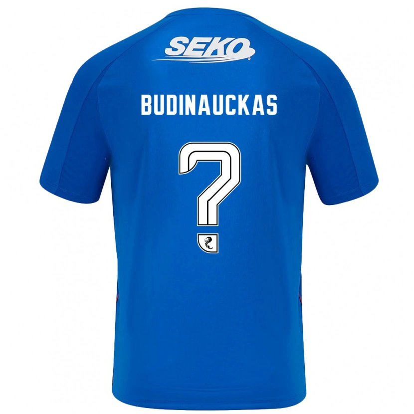 Danxen Pánské Lewis Budinauckas #0 Tmavě Modrá Domů Hráčské Dresy 2024/25 Dres