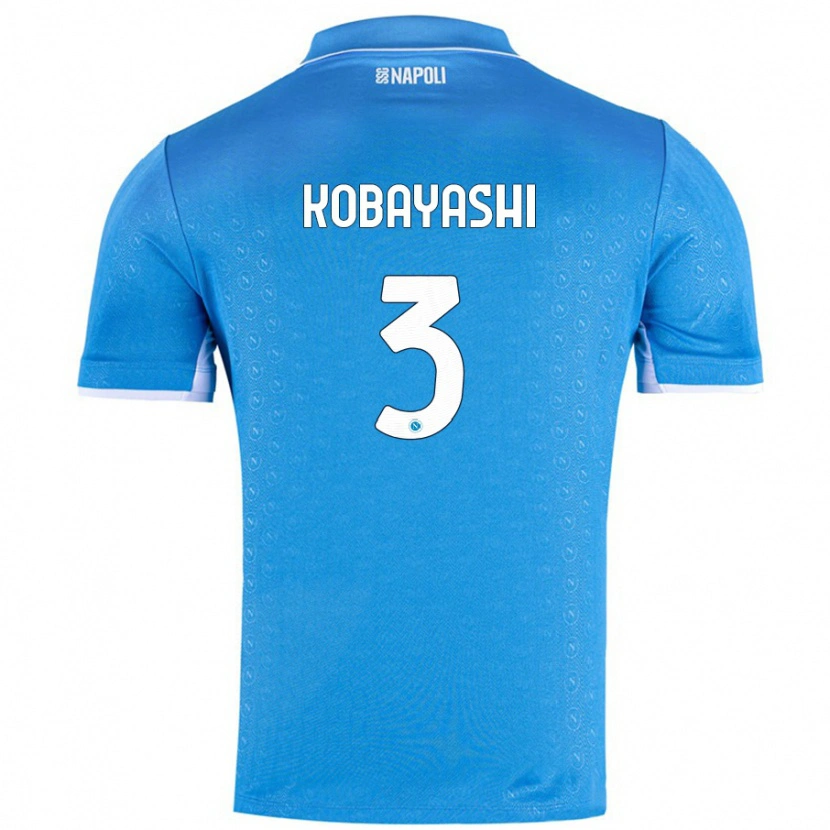 Danxen Pánské Miharu Kobayashi #3 Nebesky Modrá Domů Hráčské Dresy 2024/25 Dres