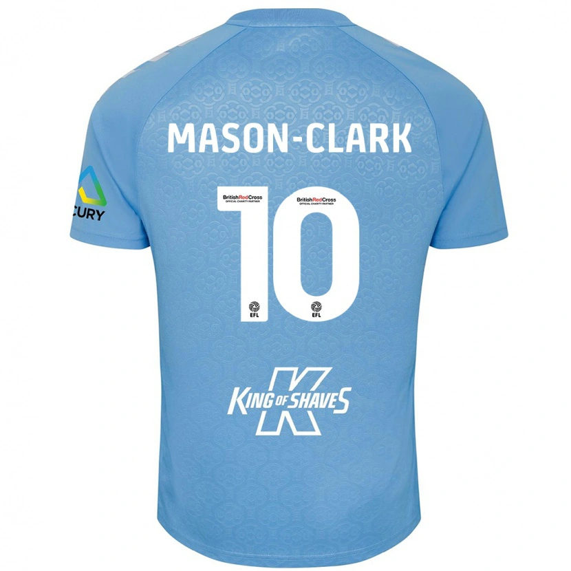 Danxen Pánské Ephron Mason-Clark #10 Modrá Bílá Domů Hráčské Dresy 2024/25 Dres
