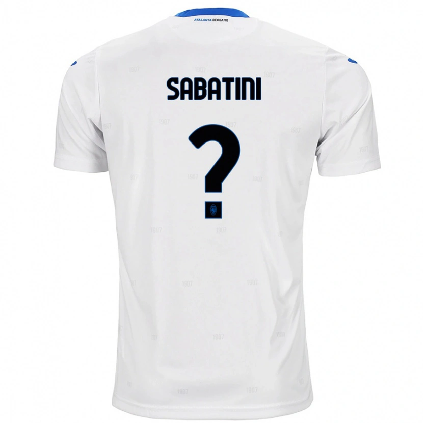 Danxen Pánské Carlo Sabatini #0 Bílý Daleko Hráčské Dresy 2024/25 Dres