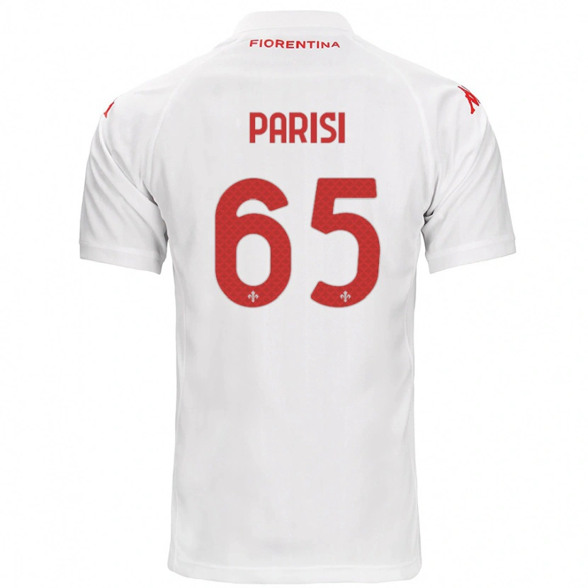 Danxen Pánské Fabiano Parisi #65 Bílý Daleko Hráčské Dresy 2024/25 Dres