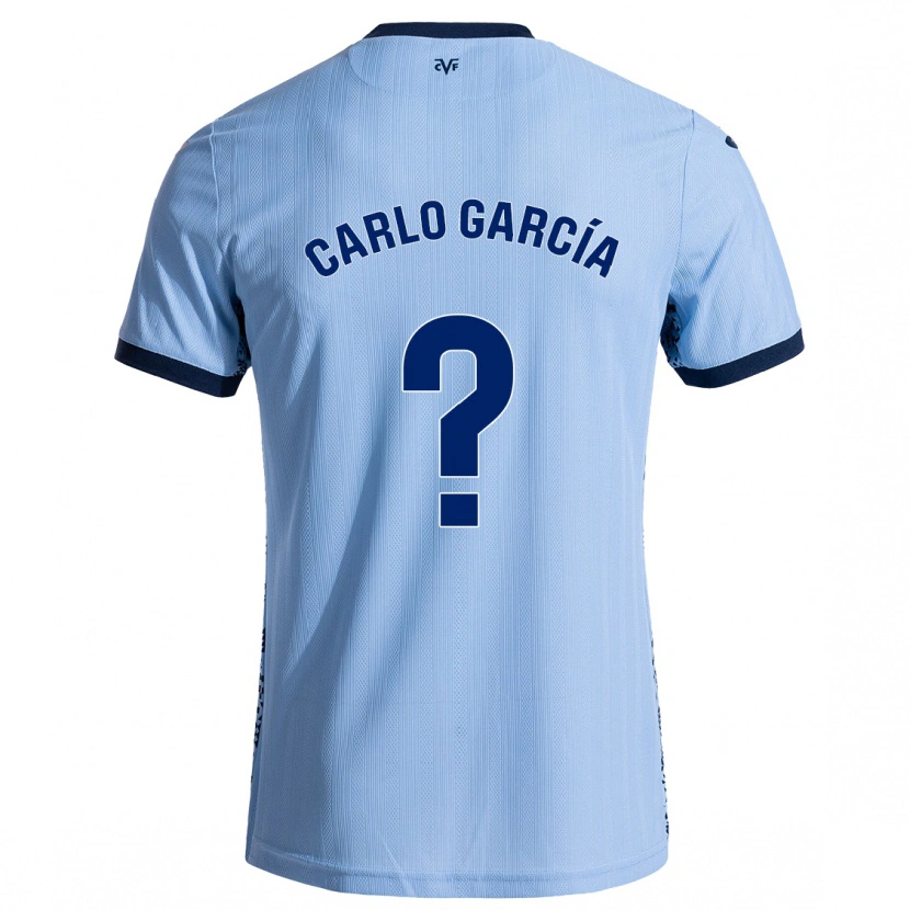 Danxen Pánské Carlo García #0 Nebesky Modrá Daleko Hráčské Dresy 2024/25 Dres