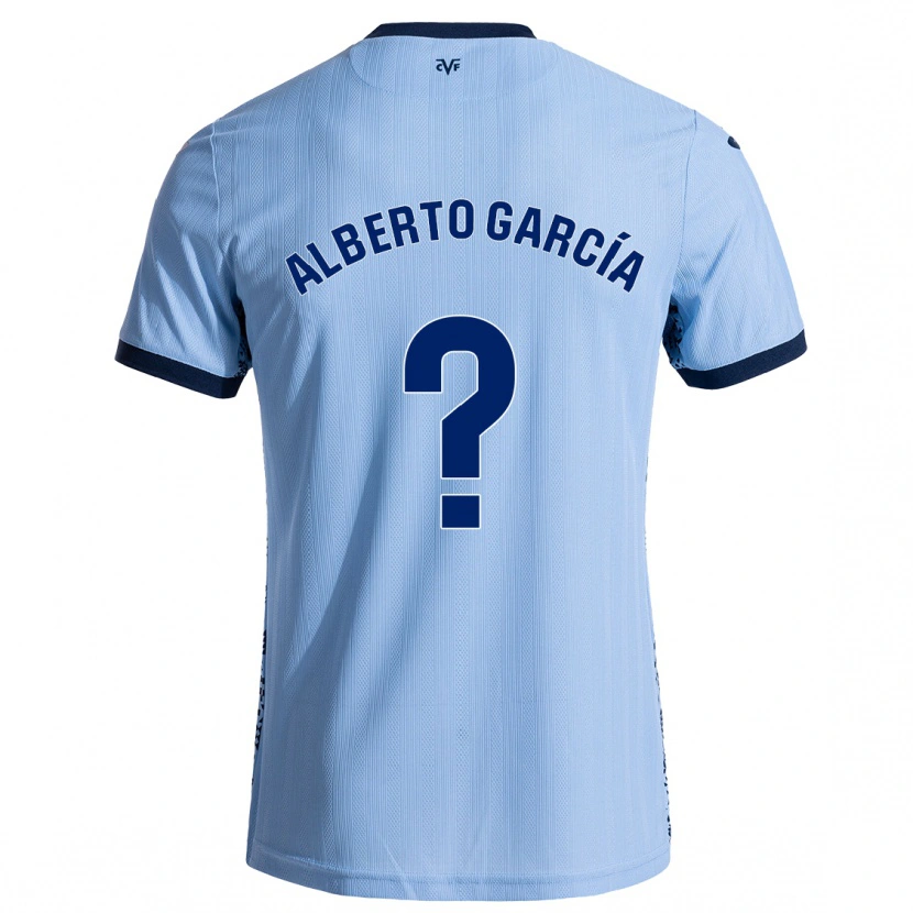 Danxen Pánské Alberto García #0 Nebesky Modrá Daleko Hráčské Dresy 2024/25 Dres